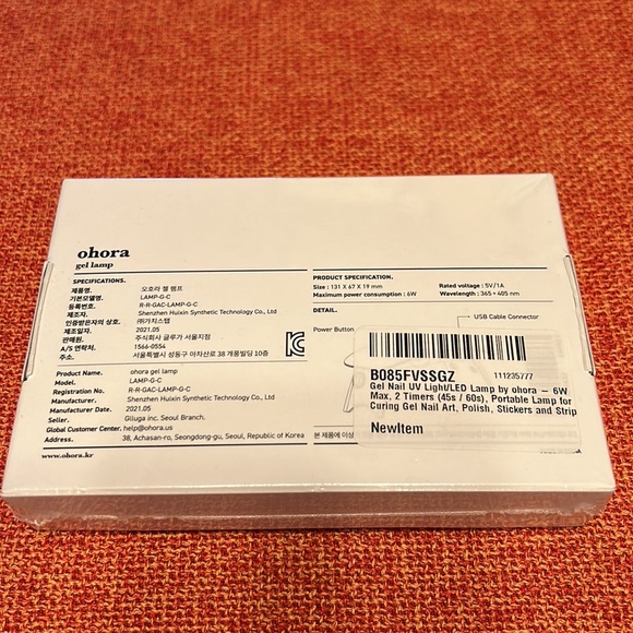 Ohora Portable Gel Nail UV Light / LED Lamp NWT - Picture 4 of 5